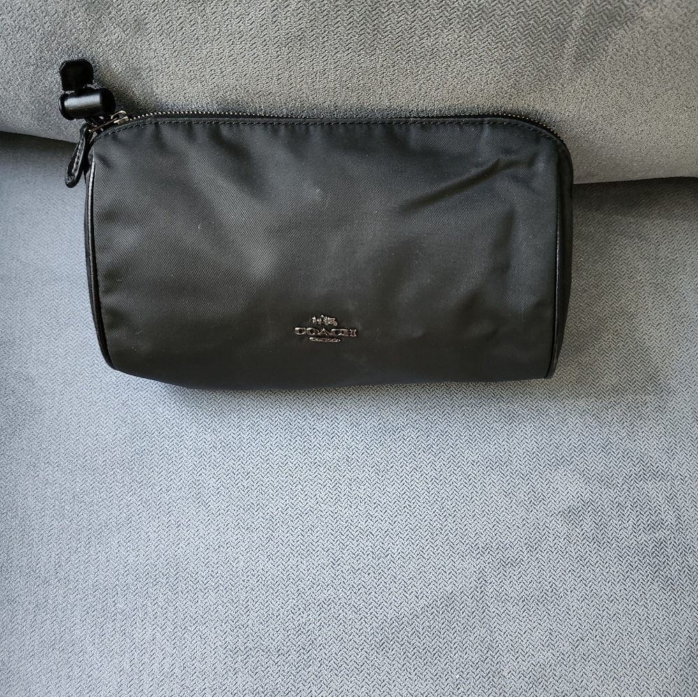 Coach Black Leather Bag